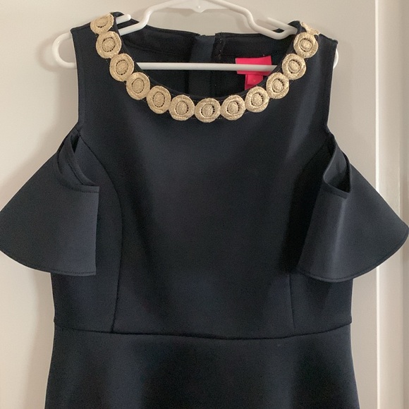 Lilly Pulitzer Black Dress - Picture 3 of 6